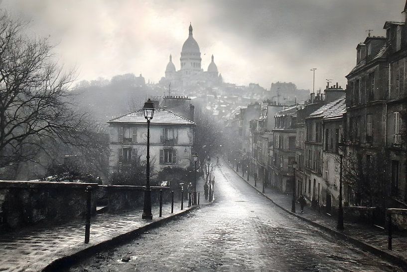 Die vergessene Straße von Montmartre von Skyfall