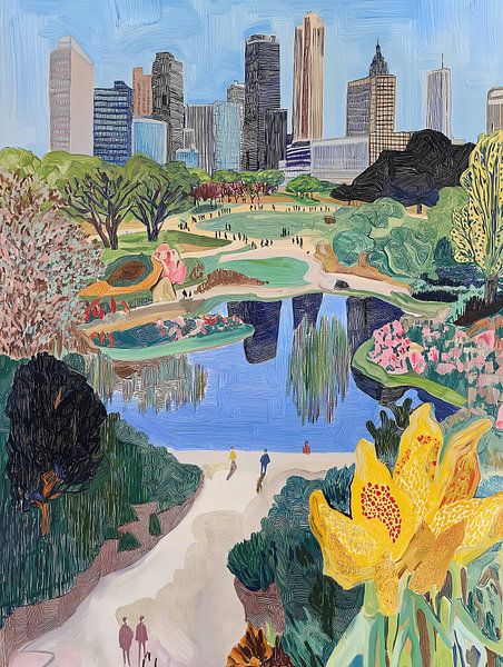 Central Park by Artclaud