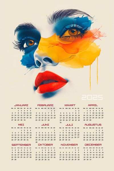 Kalender 2025 von Harry Hadders Design