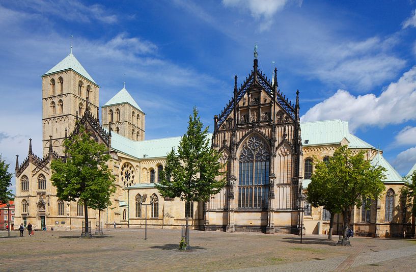 St.Paulus-Dom, Domplatz, Münster in Westfalen, Nordrhein-Westfalen,  Deutschland von Torsten Krüger