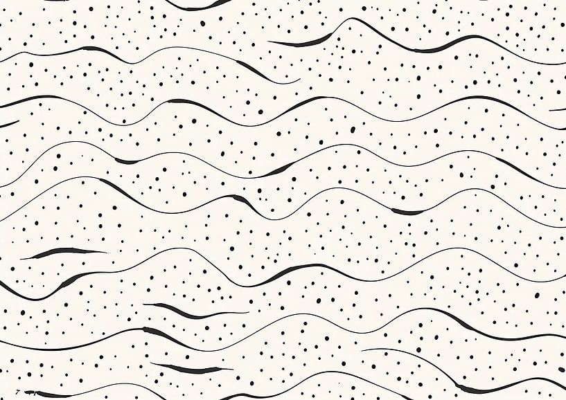 Modern Lines | Illustration von ARTEO Gemälde