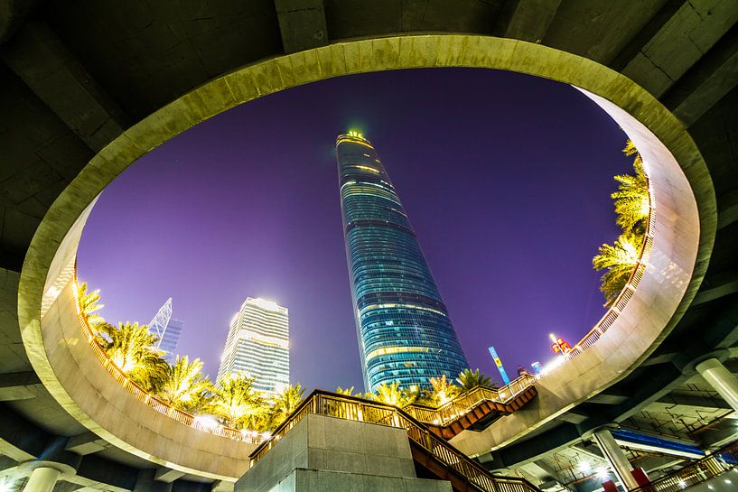 Guangzhou by night by Marcel Samson
