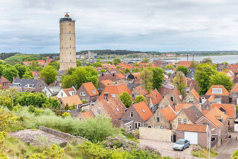 Dorpsgezicht West-Terschelling met Brandaris par Evert Jan Luchies