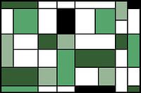 Le Mondrian vert