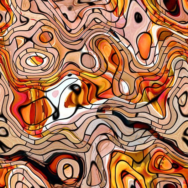 Farben der Aprikosen von Leopold Brix