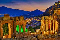 Das Antike Theater Taormina, Sizilien
