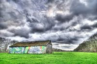 Oude boerenschuur tussen Overberg en Veenendaal