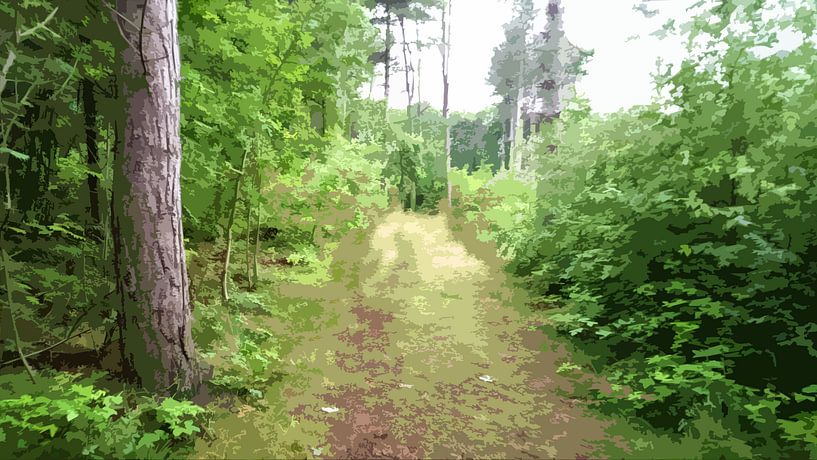 Forest trail Ameland by Danny jacobs