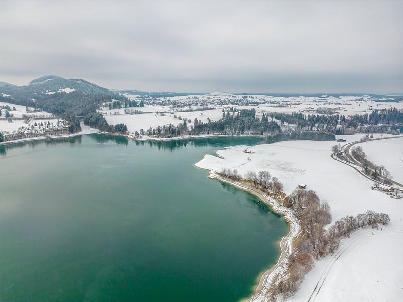 Forggensee in the Allgäu by Mustafa Kurnaz