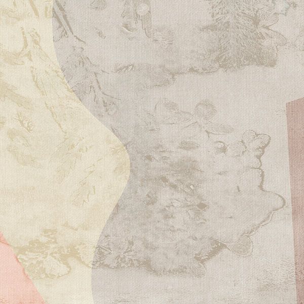 Botanique abstraite dans des couleurs pastel par Art minimaliste abstrait