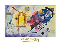 Gelb - Rot - Blau von Wassily Kandinsky