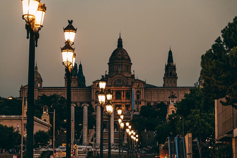 Palau Nacional en soirée (Montjuic) par Kwis Design
