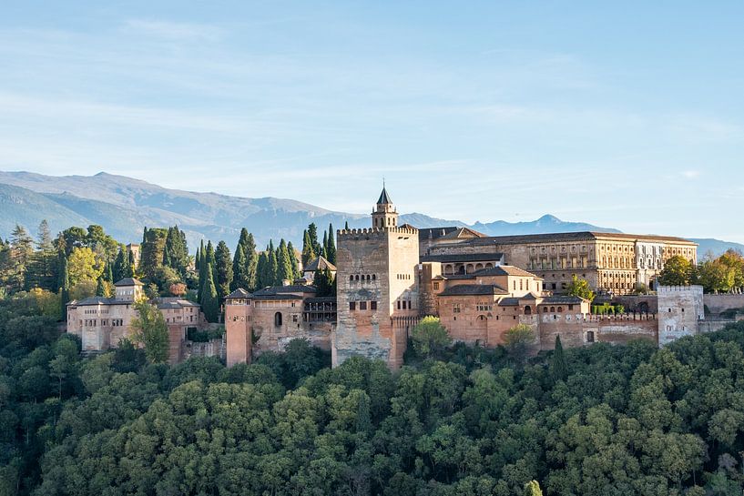 Alhambra in Granada von Jan van der Veen