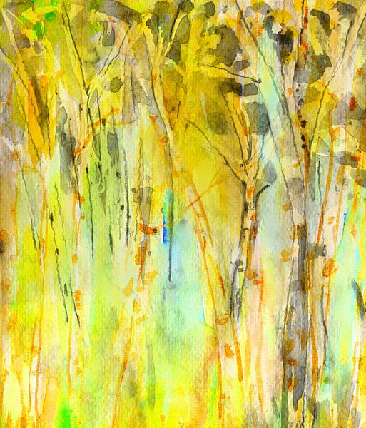 Birken  Charme - De charme van de berk von Claudia Gründler