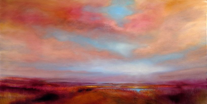 Heidelandschaft_ von Annette Schmucker