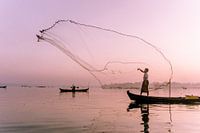 Fischer an der U-Bein-Brücke