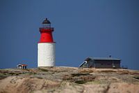 Leuchtturm auf der schwedischen Insel Hållö