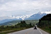 Autoroute in Canadees berggebied