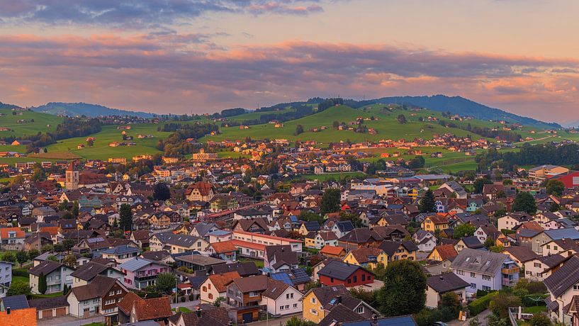 Appenzell au coucher du soleil par Henk Meijer Photography