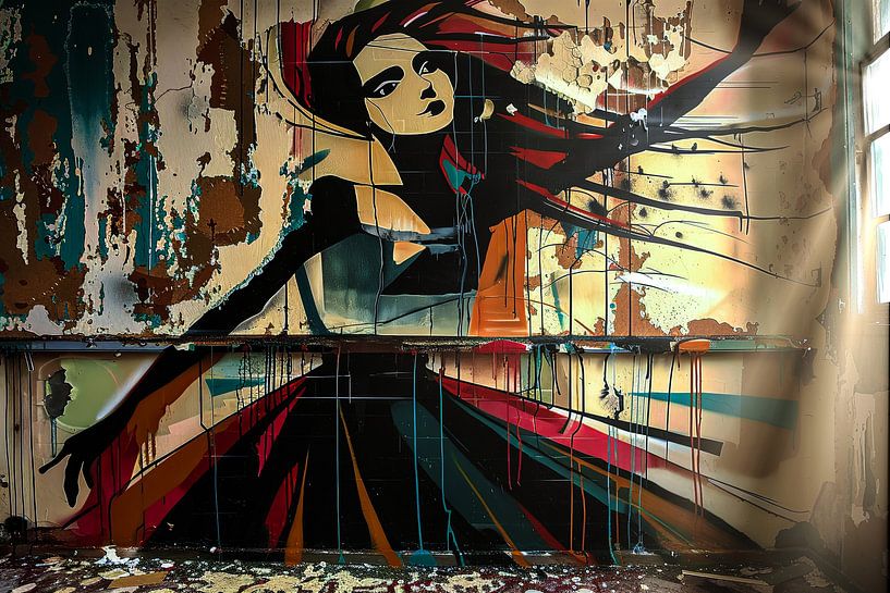 weiblich abstrakt von Egon Zitter