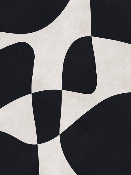 Black and white geometry 1 by Vitor Costa