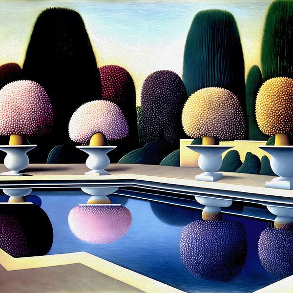 Reflections 6 by Artclaud