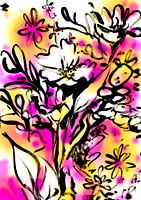 Bunter Blumenstrauß - Illustrativ