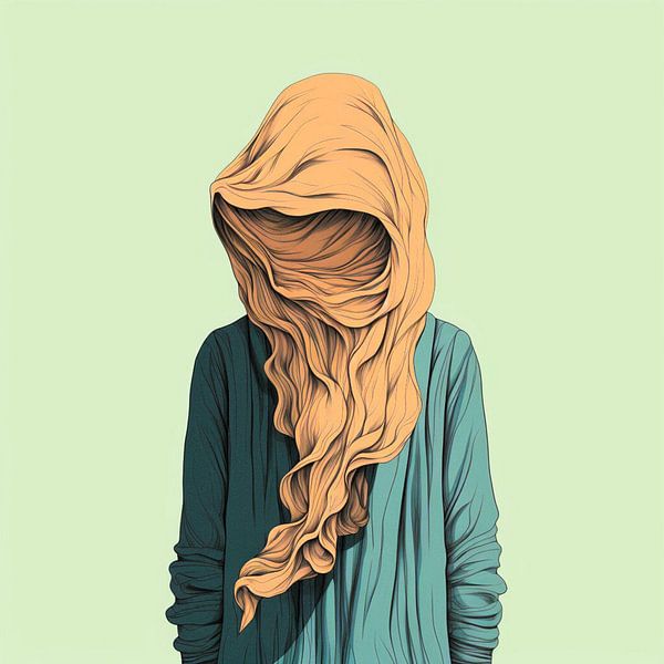 Wer bin ich von F. Parrish 2023 von FParrish Art Prints