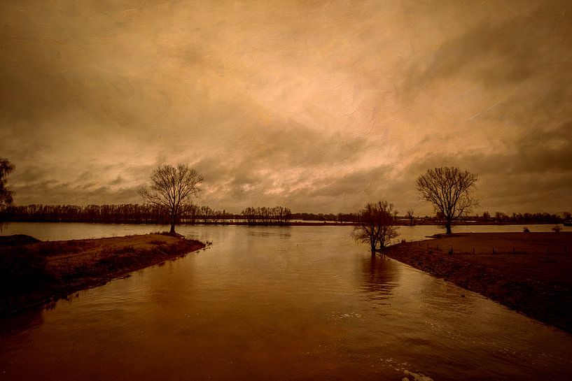 Blaues Schloss Gewande von Eddy 't Jong