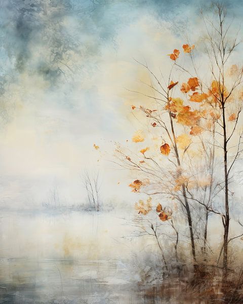 Paysage en couleurs chaudes et froides par Studio Allee