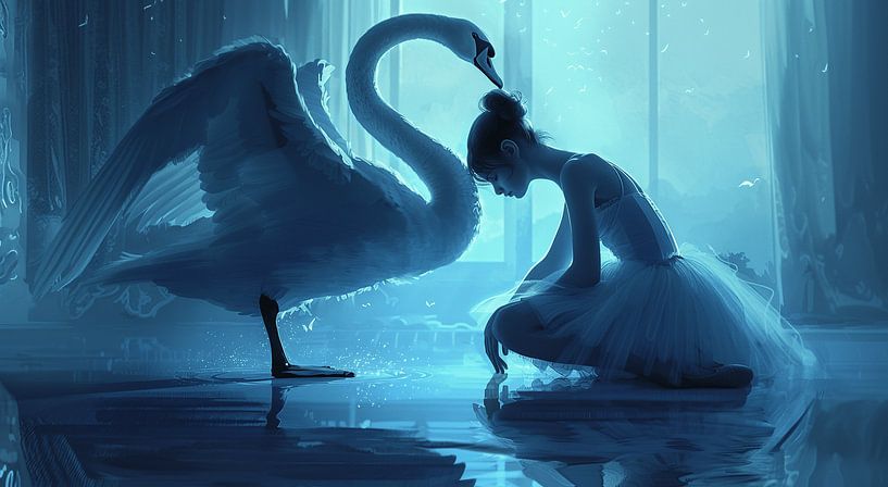 Aspirations of a Young Ballerina: The Swan as Mentor by Karina Brouwer