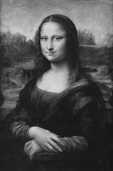 Mona Lisa - Leonardo DaVinci by Marieke met een twist