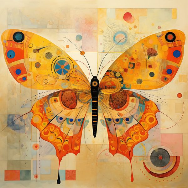 Schmetterling abstrakt von Imagine