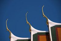 Tempel Dach in Bangkok