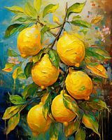Colourful lemons
