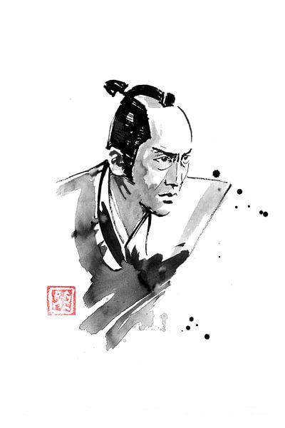 begging samurai par Péchane Sumie