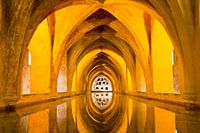 Bathhouse of the royal palace in Seville