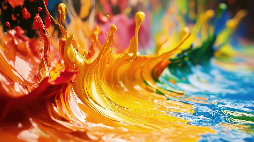 Waves of Color – Visualization of Energy and Creativity by fredi arlangga