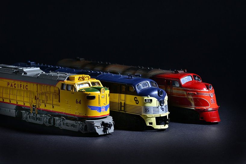 Amerikaanse modelspoorwegen van Ingo Laue