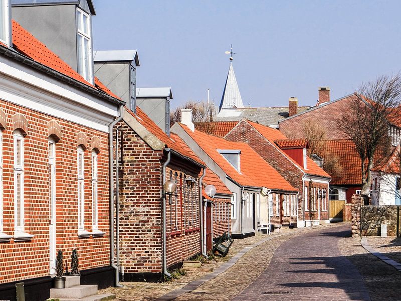 Gasse in Ringkøbing von Danny Tchi Photography