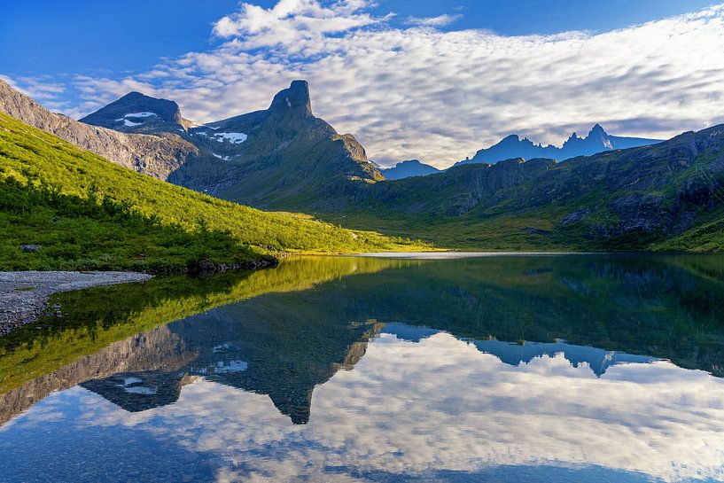 Romsdalshorn mountain, Norway by Adelheid Smitt