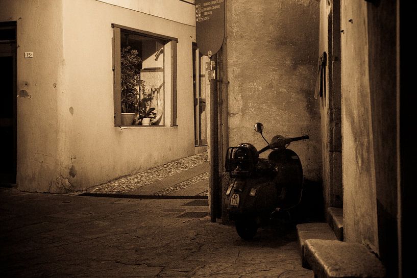 Der Motorroller von Wim Vooijs