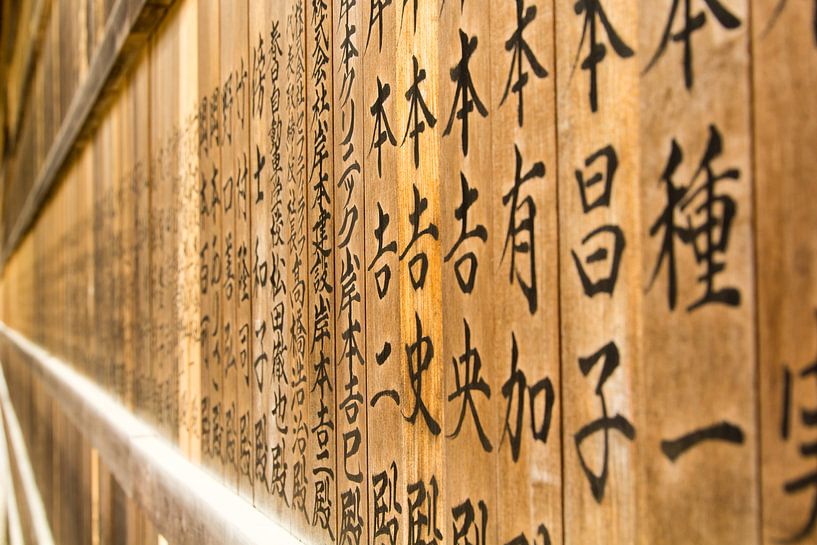 Japanse karakters by Marie-Christine Alsemgeest-Zuiderent