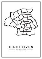 Eindhoven von oben - abstrakte Linien mit Charakter
