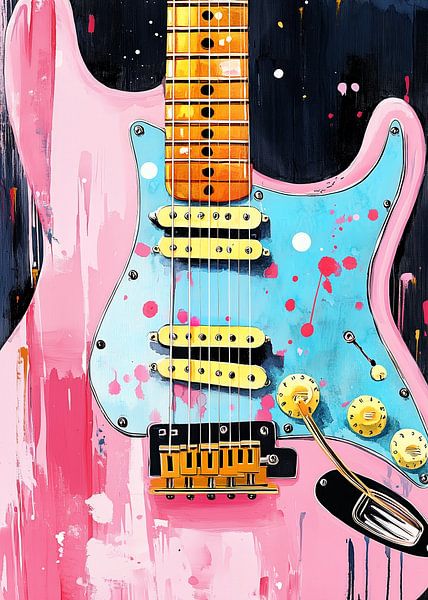 Guitar music art #guitar by JBJart Justyna Jaszke