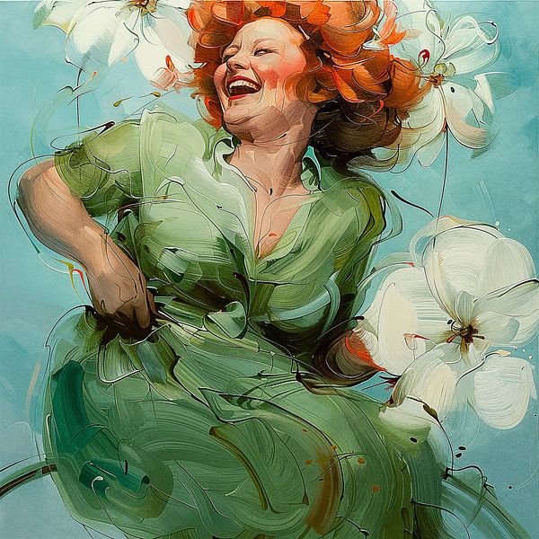 Dicke Frauen von Hetty Lamboo