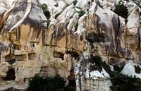 Rotsformaties in Cappadocië