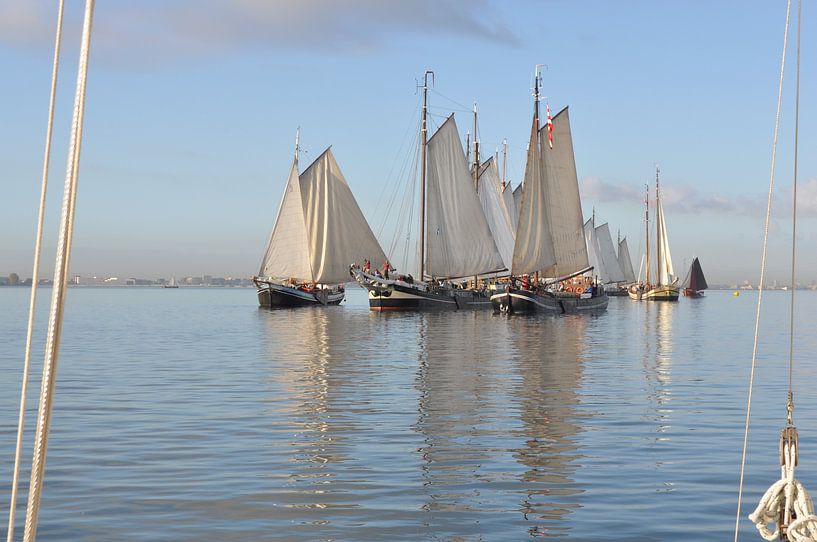 Windstilte voor de platbodems van Mirjam Visscher