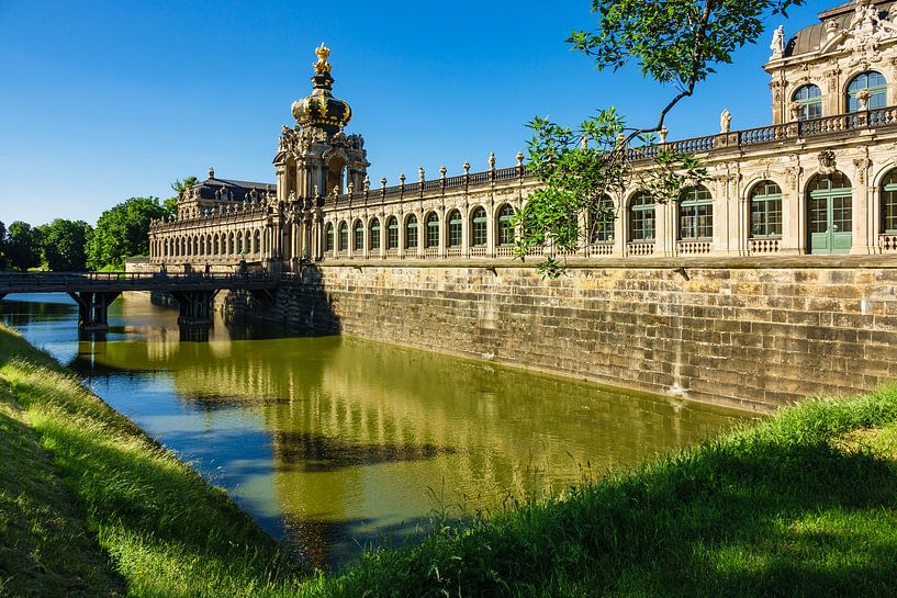 Blick auf den Zwinger in Dresden von Rico Ködder