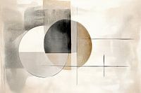 Taupe & Peinture beige